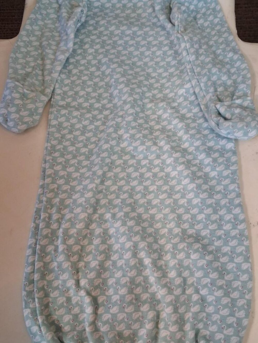 Simple Joys Girls' Blue and Green Sleepsuits-babygrows